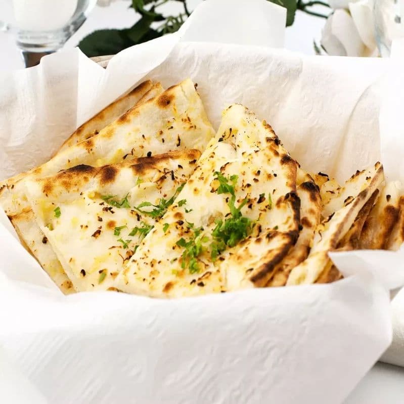 46. Garlic Naan