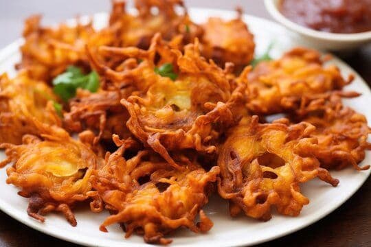 4(a). Onion Bhaji