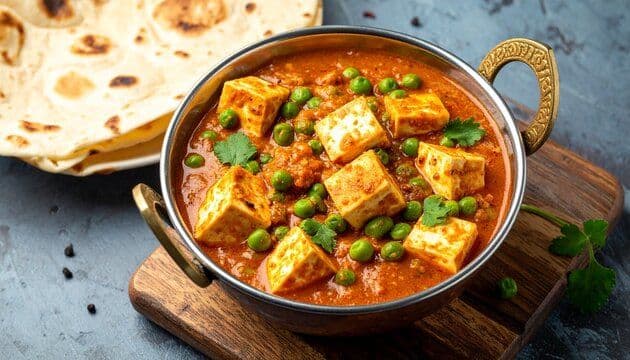 12(b). Butter Mutter Paneer