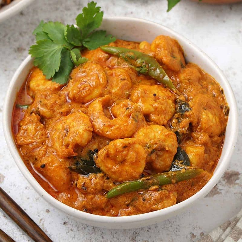 35(a). Prawn Curry