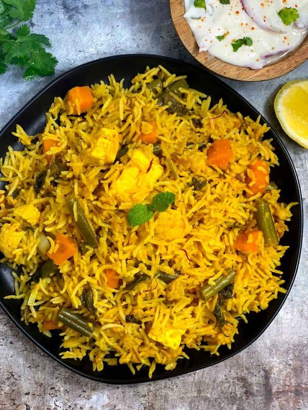 37. Vegetable Biryani