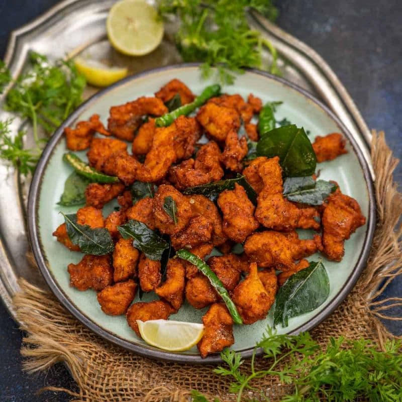 3(c). Chicken Pakoras